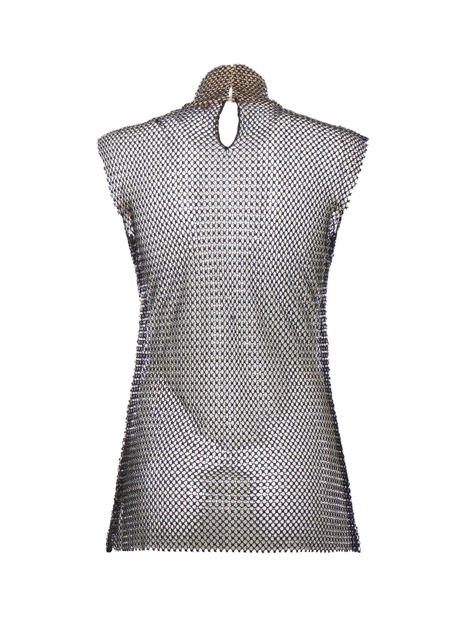 Top in rete strass 79AAM628 J0276899 GENNY 