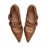 Pumps Geluci in camoscio GELUCI CAM. BRANDY GIULIANO GALIANO 