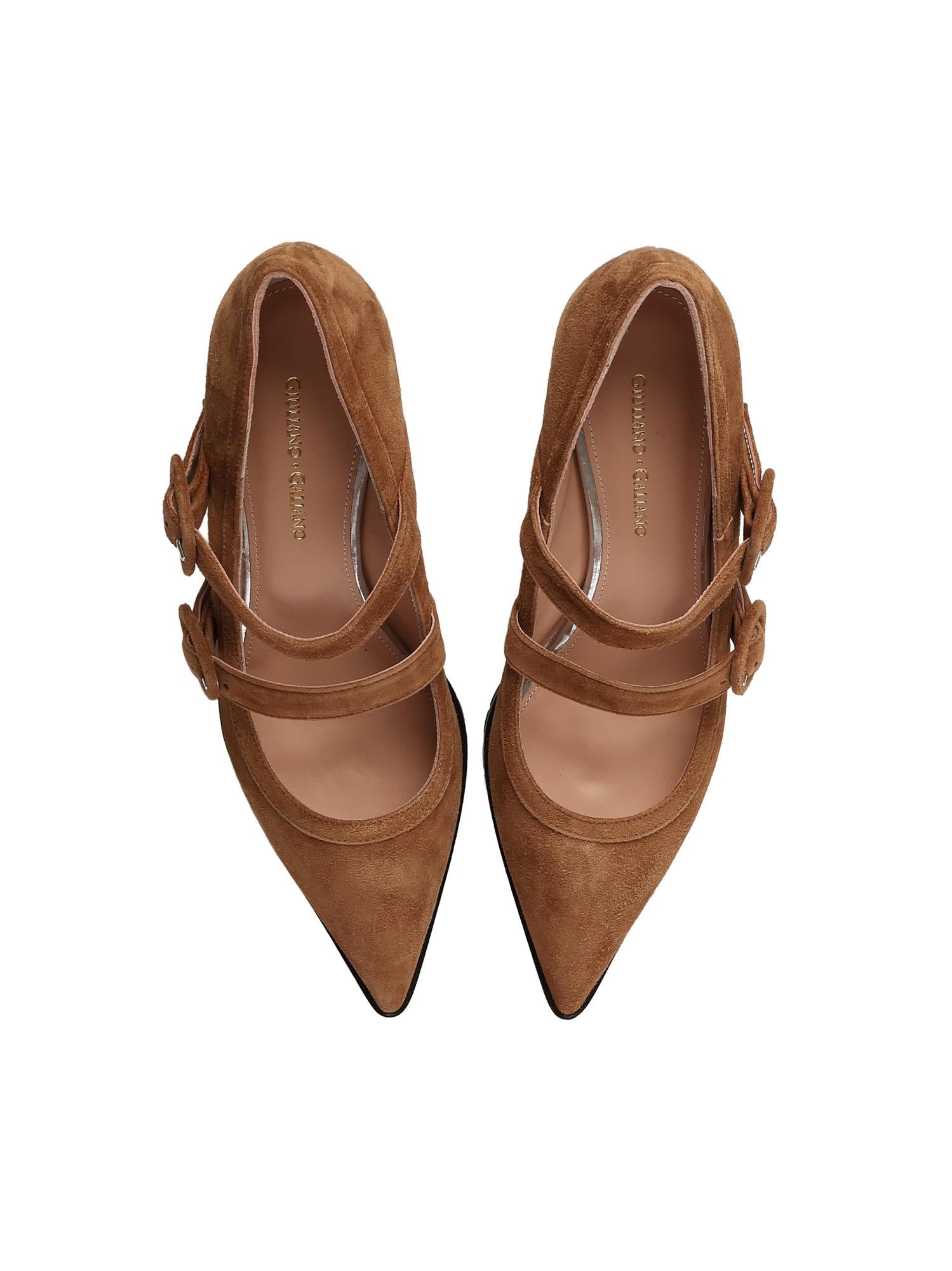 Pumps Geluci in camoscio GELUCI CAM. BRANDY GIULIANO GALIANO 