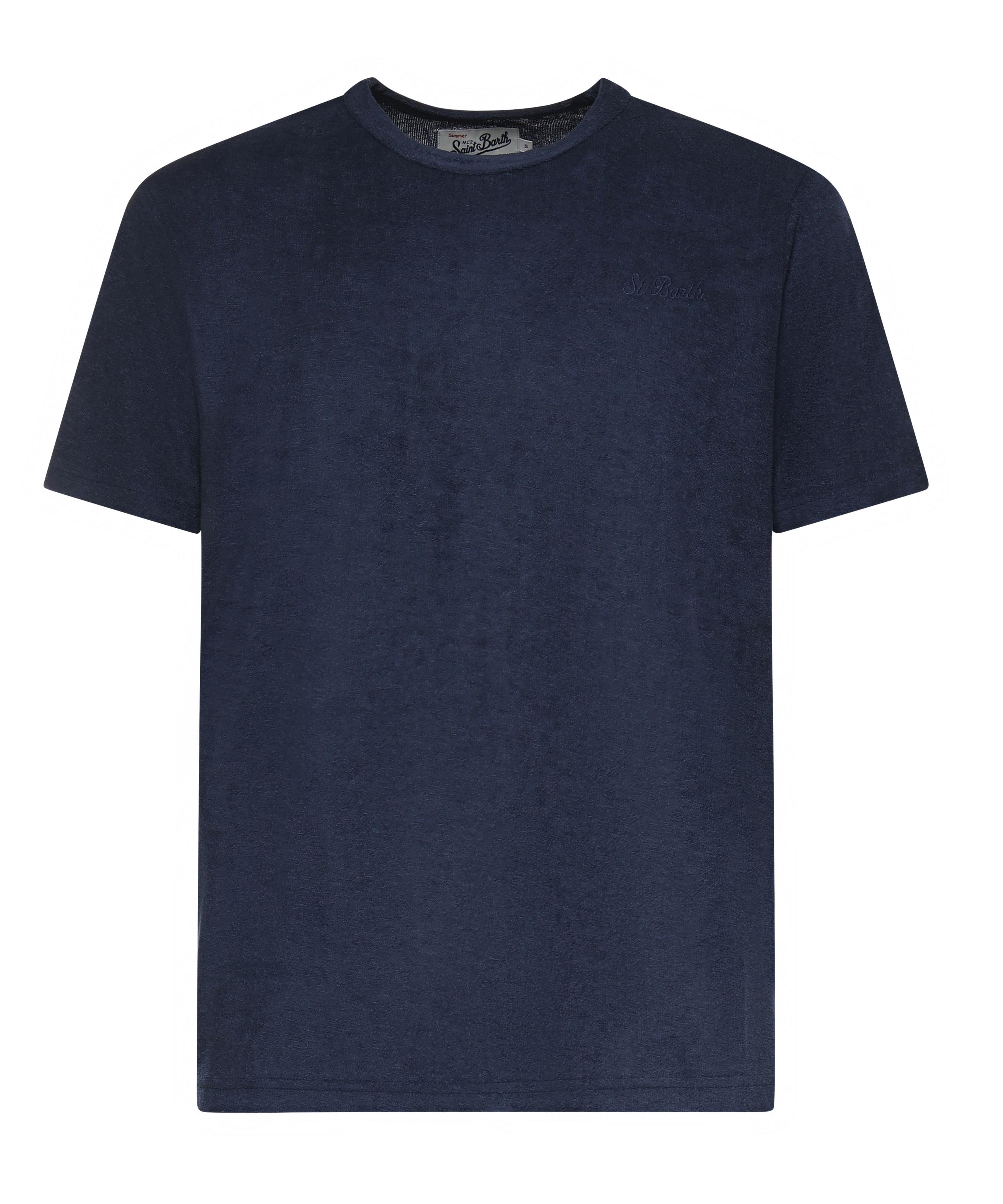 T-shirt in cotone con logo GAR0002 00145L MC2 SAINT BARTH 
