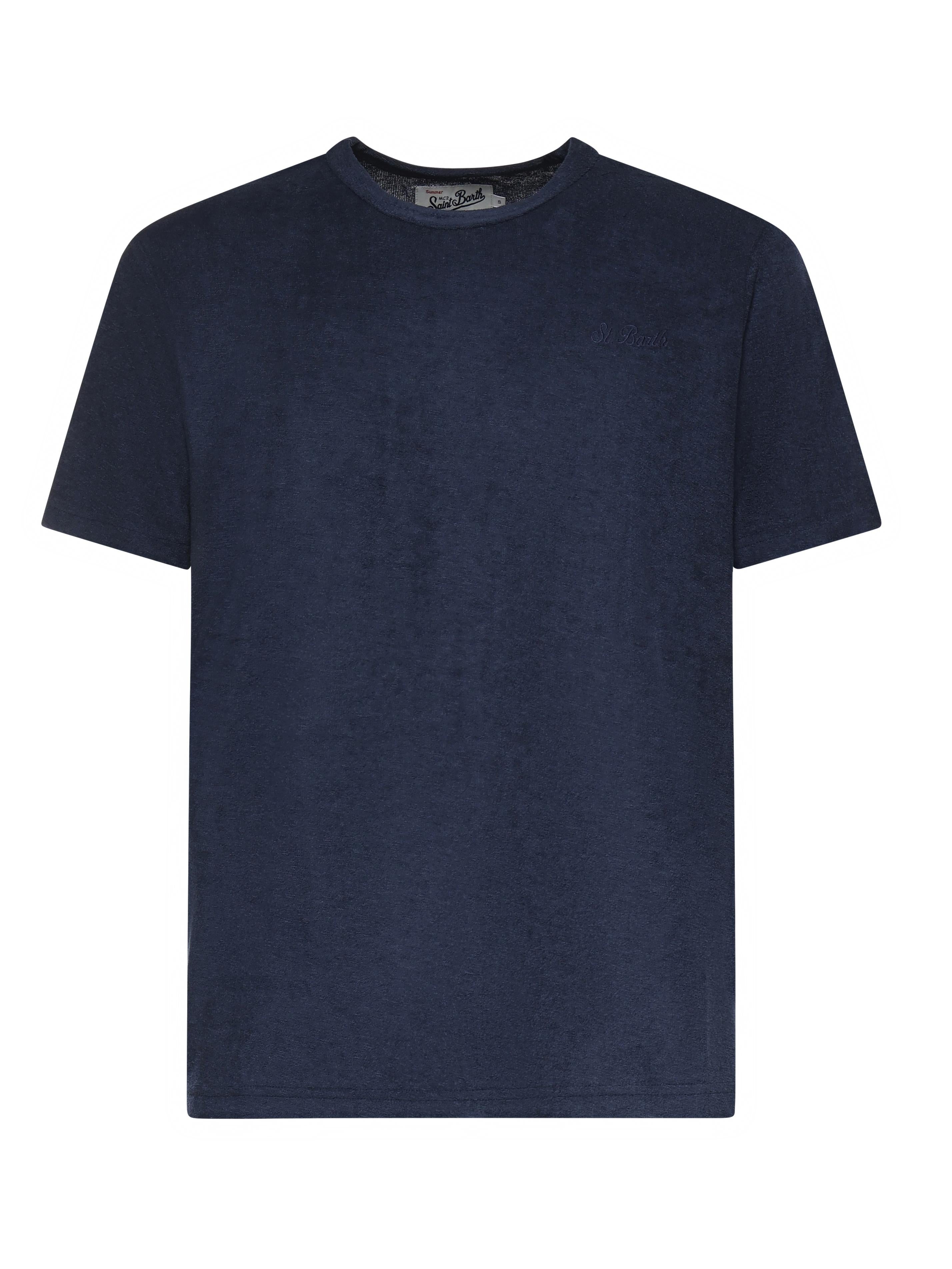 T-shirt in cotone con logo GAR0002 00145L MC2 SAINT BARTH 