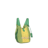 Borsa tote Polo Play piccola all'uncinetto 428P01444 002 POLO RALPH LAUREN 