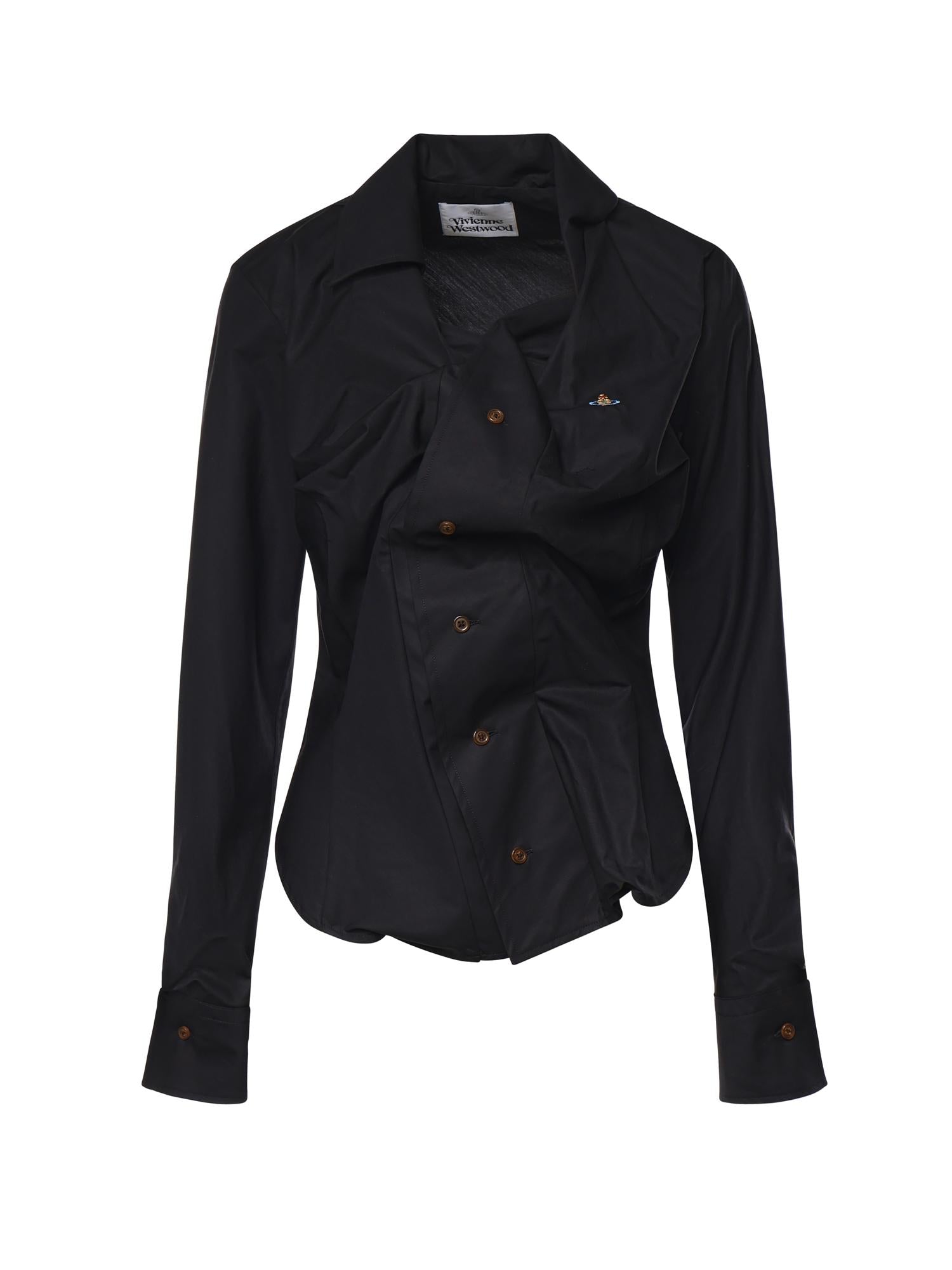 Camicia Drunken con logo 1501000C W009QN401 VIVIENNE WESTWOOD 