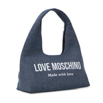 Borsa a spalla con logo JC4059PP1OLG1 70A LOVE MOSCHINO 