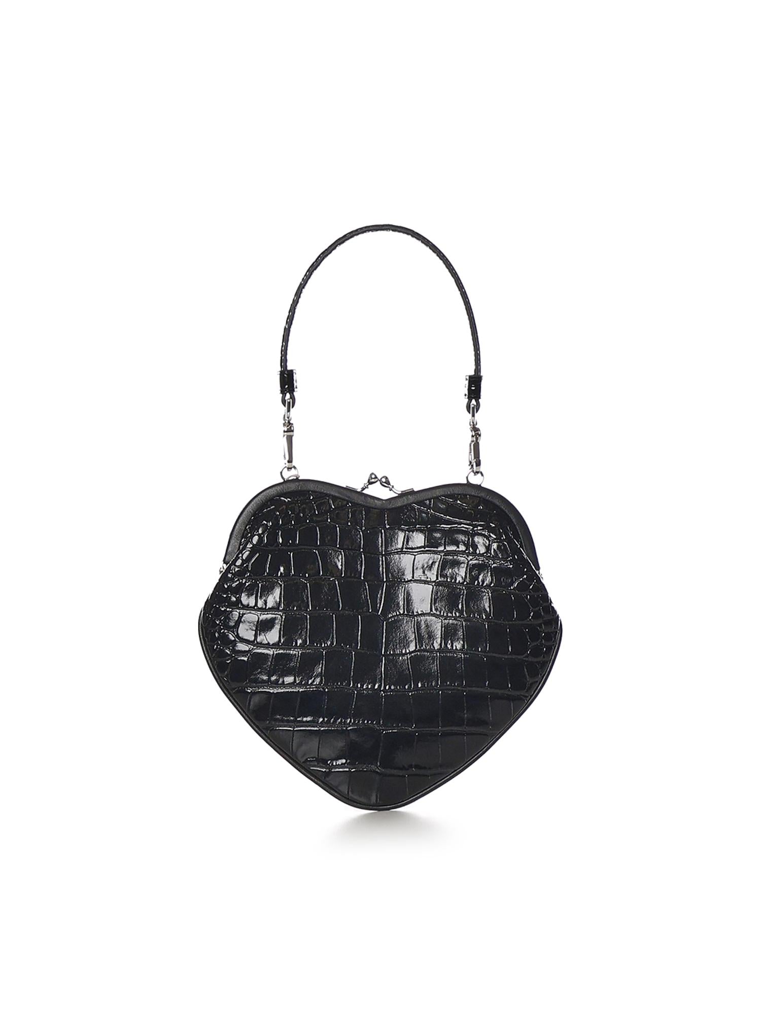 Borsa Belle Heart Frame in pelle 4B01000CW L0098N401 VIVIENNE WESTWOOD 