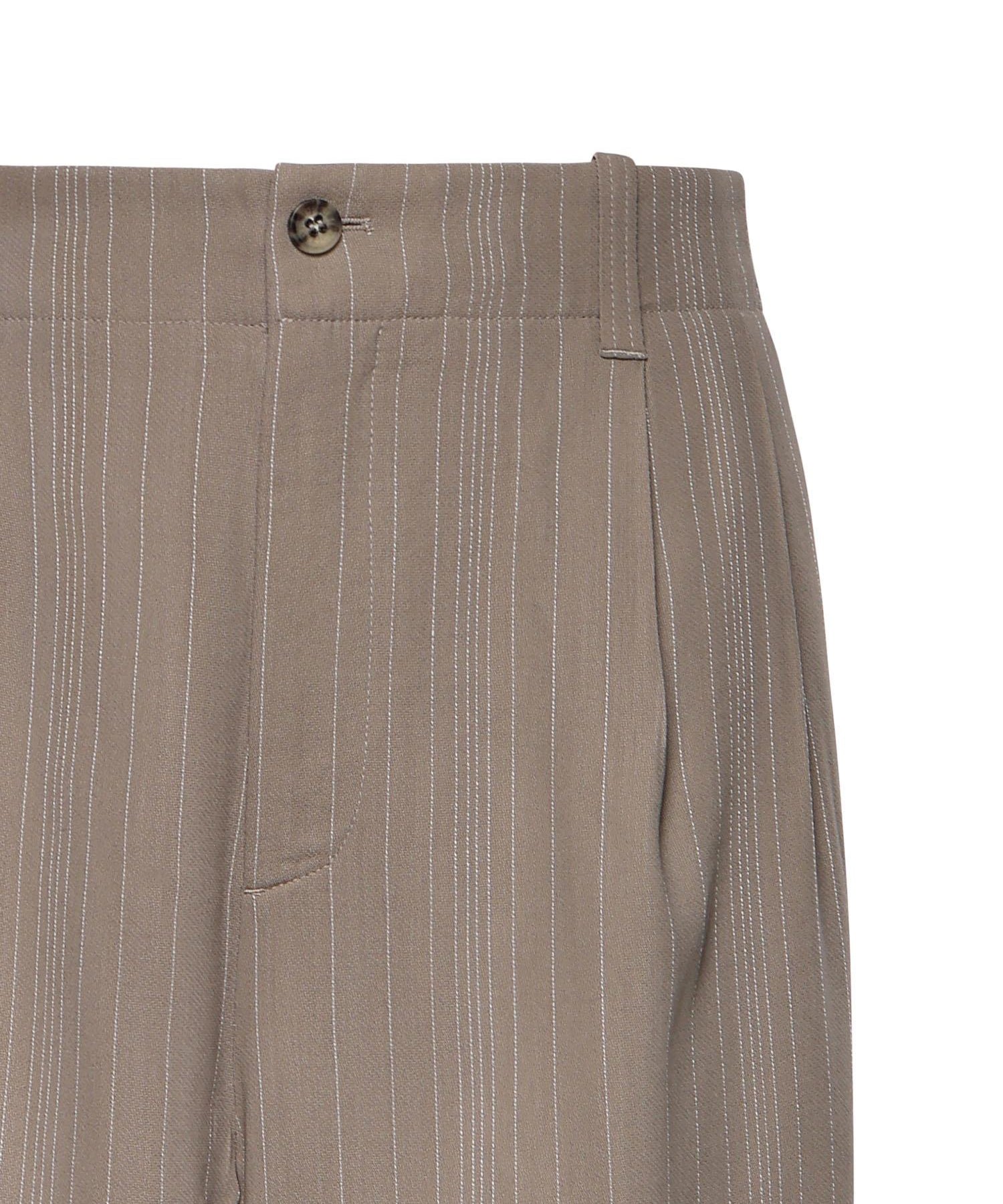 Pantaloni in misto lana con motivo gessato GMP01508 P00232660398 GOLDEN GOOSE 