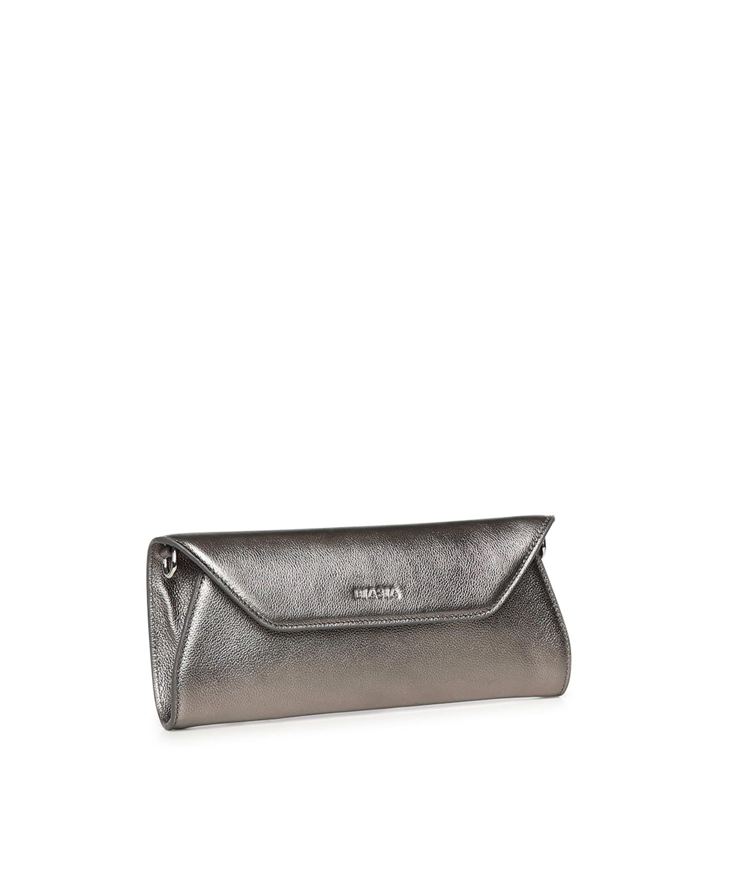 Clutch con logo in pelle BIBP9PE01M 083 BIASIA 