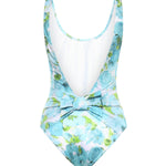 Costume da bagno intero con stampa fiori acquatici CH26UMB23342 91J CHLOÉ 