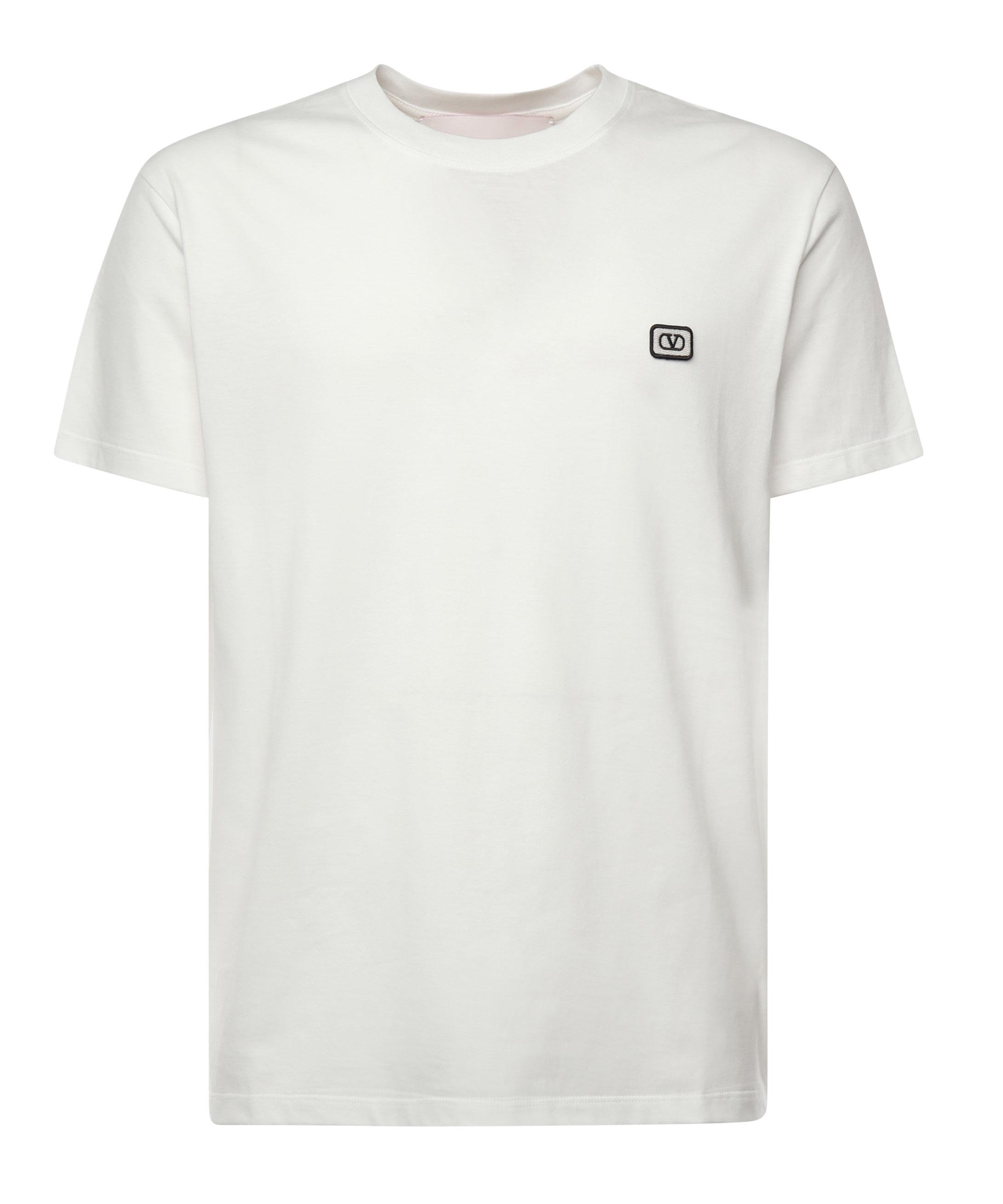 T-Shirt in cotone con patch VLogo 6V3MG10V AQ8A03 VALENTINO GARAVANI 