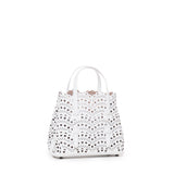 Borsa Mina 20 in pelle di vitello AA1S06720C0A44 010 ALAIA 