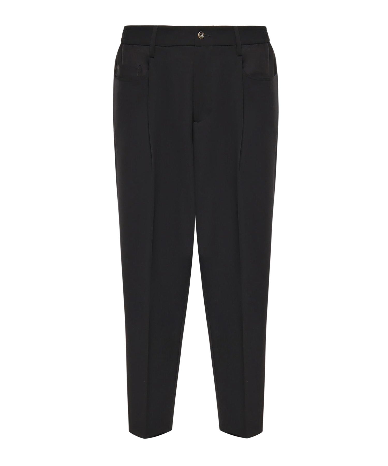 Pantalone Nikla in misto lana NIKLAS NERO GIULIANO GALIANO 