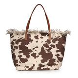 Borsa City in canvas con stampa CBF0001 01750L MC2 SAINT BARTH 