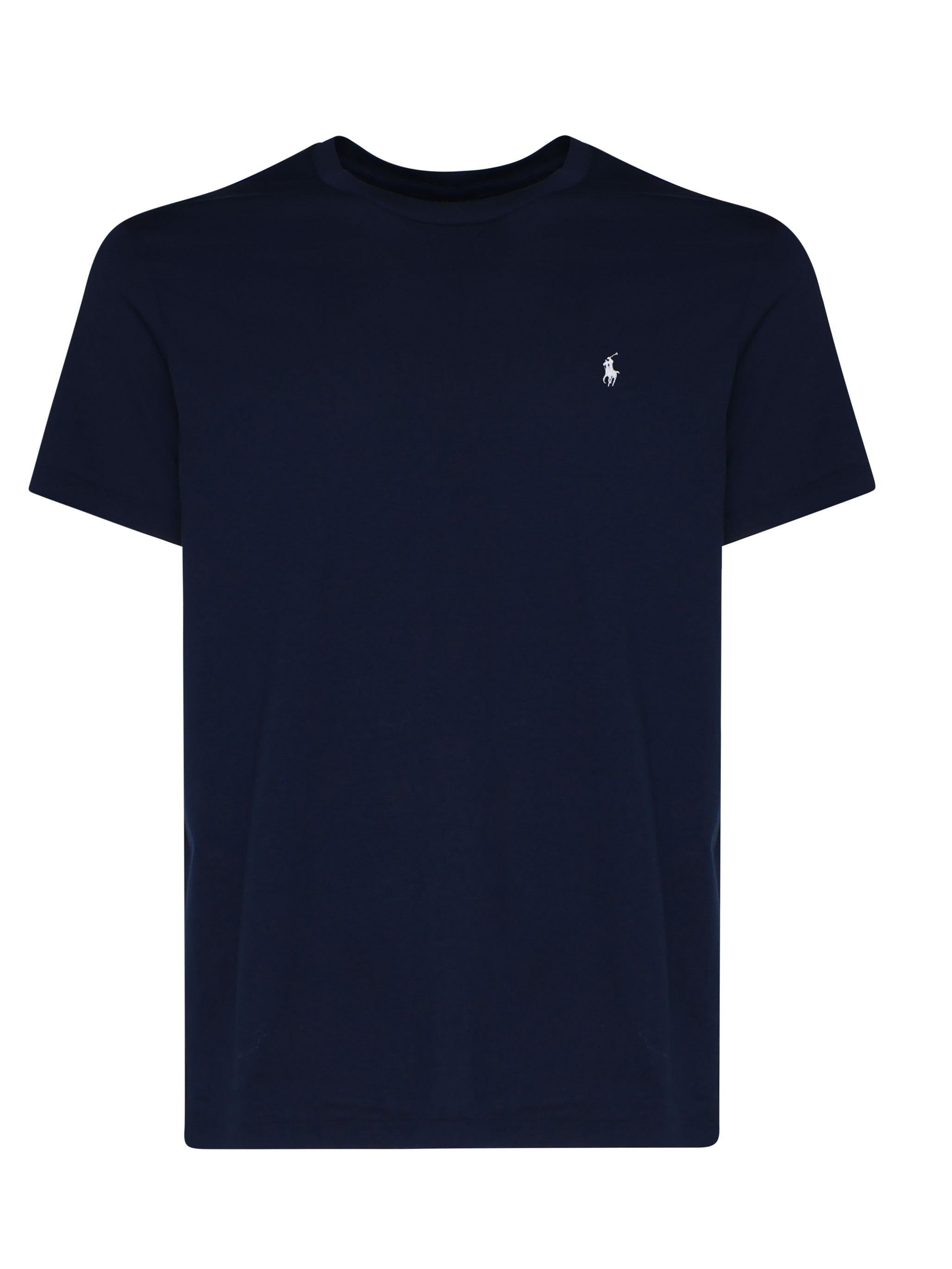 T-shirt in cotone con logo 714844756 002 POLO RALPH LAUREN 