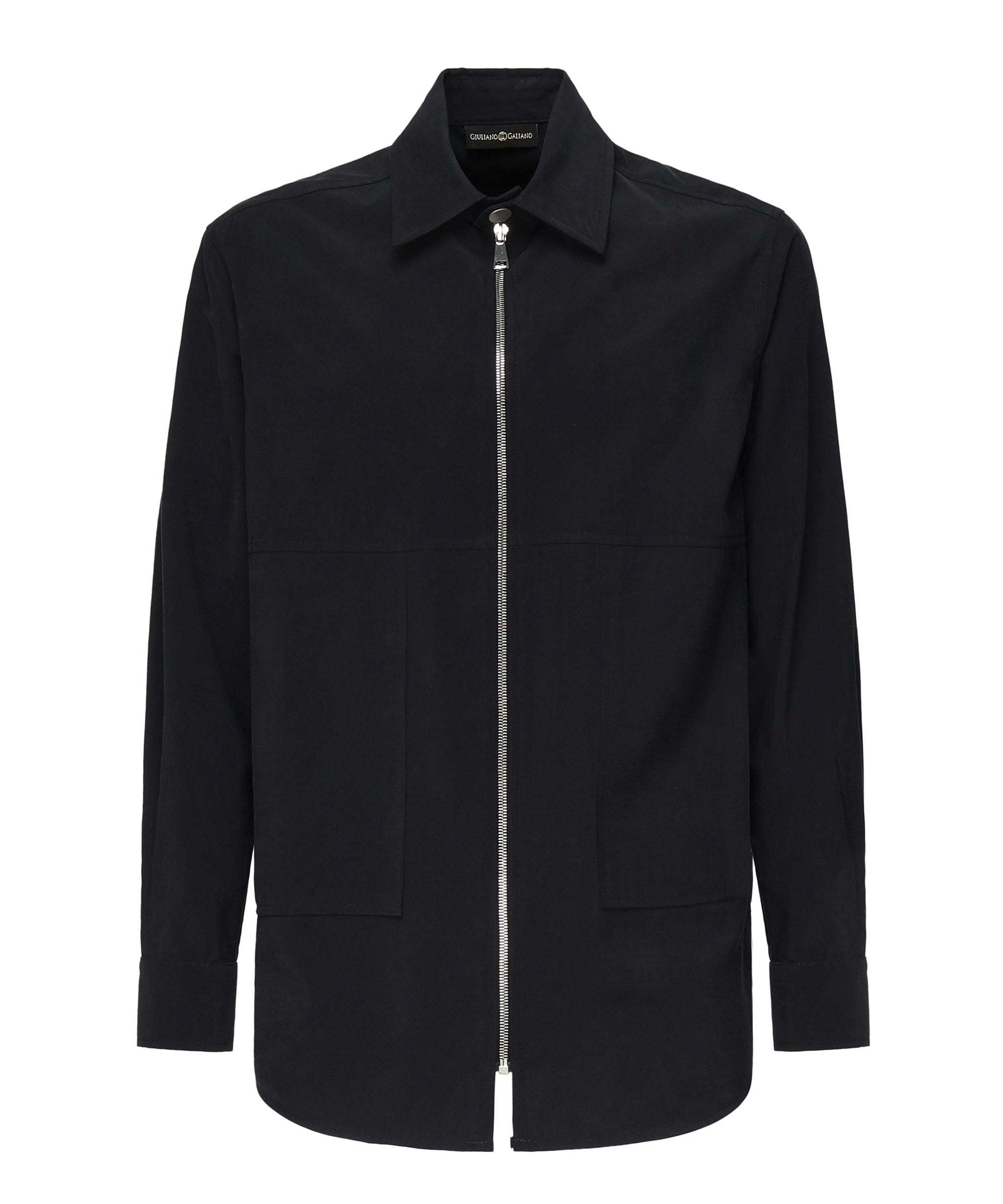 Camicia Horse con zip HORSE BLU GIULIANO GALIANO 
