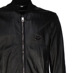Giubbotto in pelle con placca logata G9ZY5L HULR0N0000 DOLCE & GABBANA 