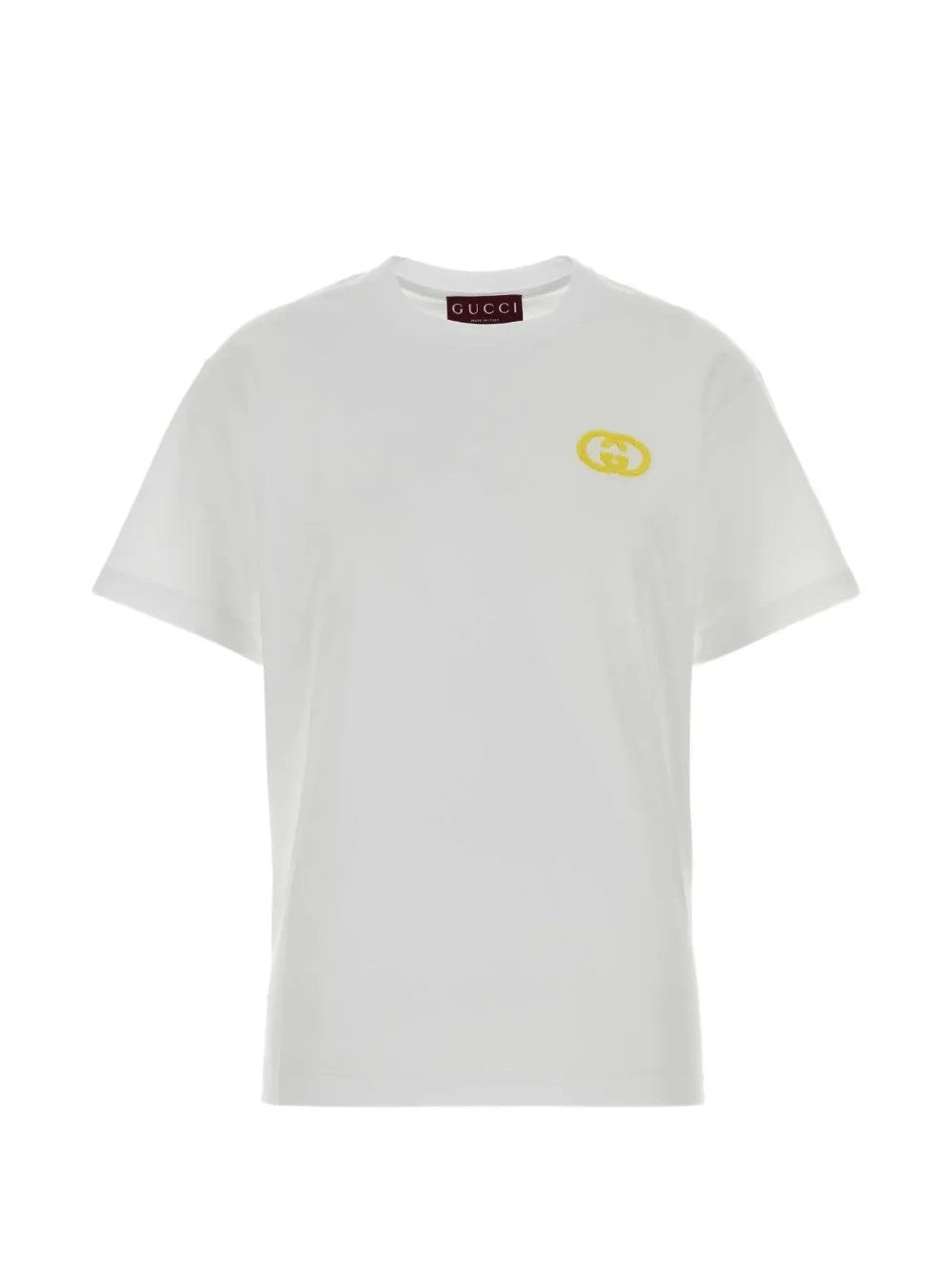 T-shirt REG T-S MEDIUM CTN JRS W/GG 9066 XS WHITE 837959 XJHQ3 9066 9066 GUCCI