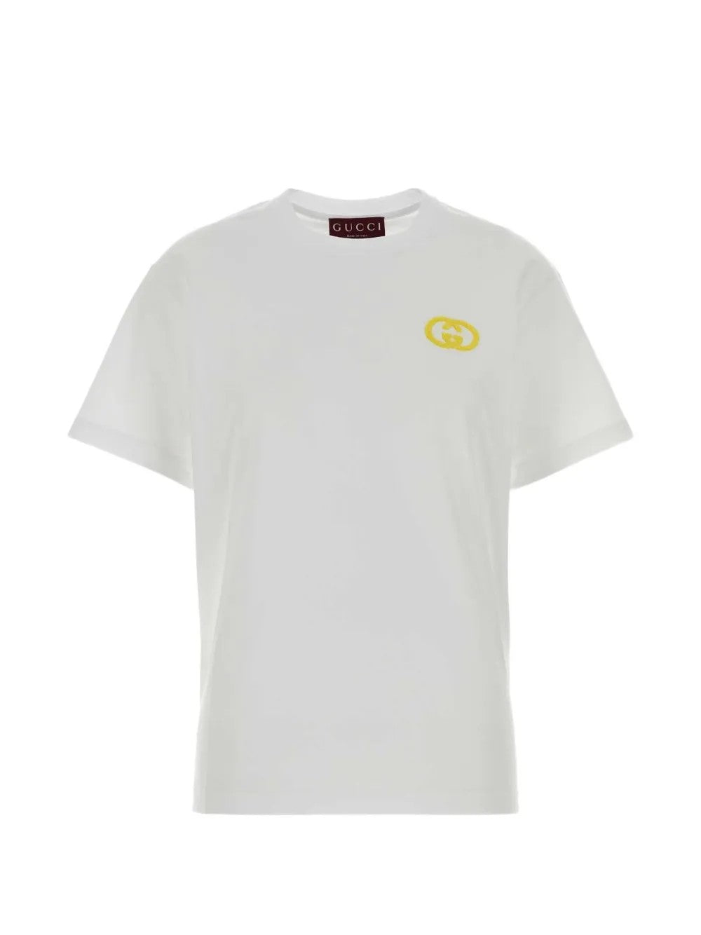 T-shirt REG T-S MEDIUM CTN JRS W/GG 9066 XS WHITE 837959 XJHQ3 9066 9066 GUCCI