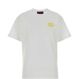 T-shirt REG T-S MEDIUM CTN JRS W/GG 9066 XS WHITE 837959 XJHQ3 9066 9066 GUCCI