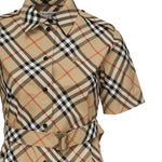 Abito chemisier in cotone Check 8111701 B9368 BURBERRY 