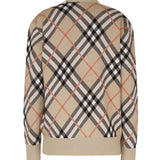Cardigan con motivo check 8093491 B9368 BURBERRY 