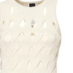 Abito midi in maglia traforata 105190 A2LWC00 PINKO 