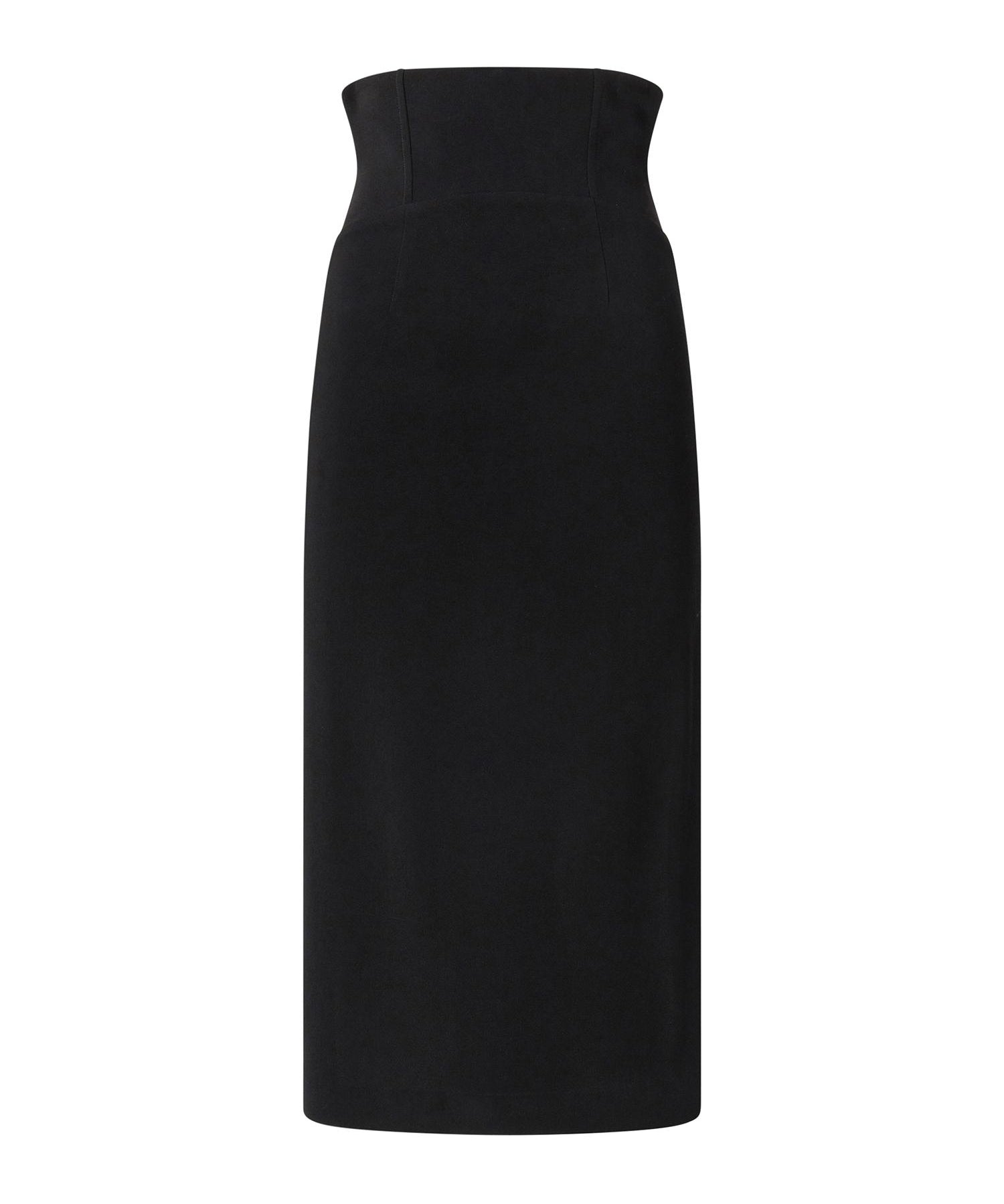 Gonna midi con vita a bustino 106485 A2Q2Z99 PINKO 