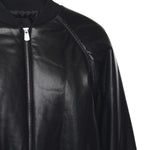 Bomber cropped effetto pelle 105372 A2P4Z99 PINKO 