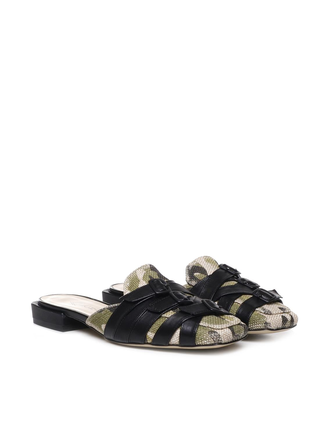 Sabot in nappa ANDRE S2403 PITICAMU/NERO ALCHIMIA 