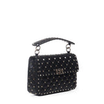 Borsa media Rockstud Spike in nappa<BR/> 5W0B0122 NAP0NO VALENTINO GARAVANI 
