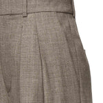 Pantaloni a gamba ampia in lana 824389 Y5K322656 SAINT LAURENT 