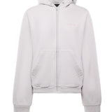 Hoodie con zip "Balenciaga Back" in pile dry 851236 TTVJ22420 BALENCIAGA 