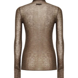 Maglia in lana con micro paillettes<BR/> 105821 A2PML73 PINKO 