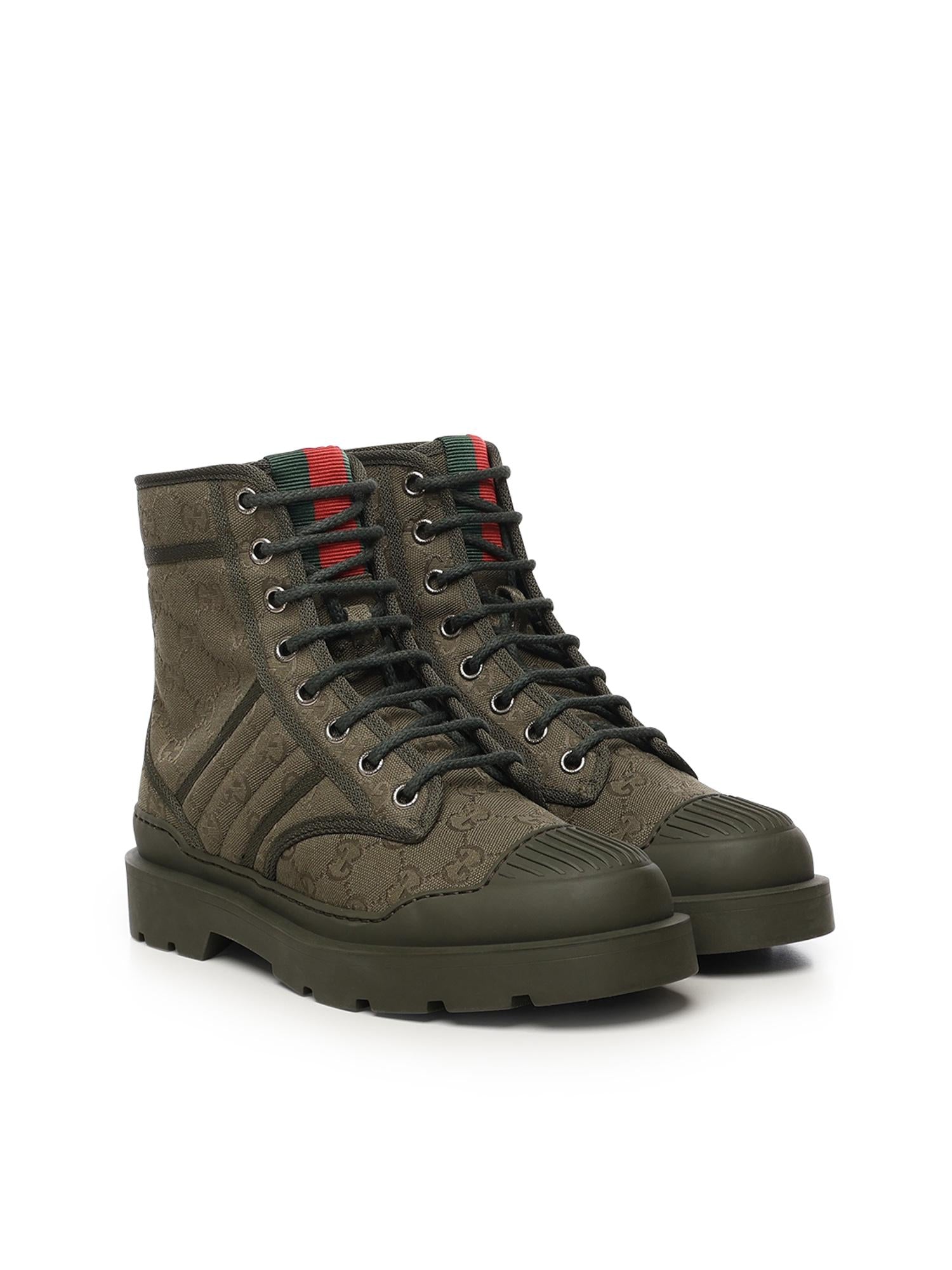 Stivale con dettaglio Web 847717 FAD7I3359 GUCCI 