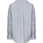 Camicia a righe in cotone e lino 819968 V5CW04028 BOTTEGA VENETA 