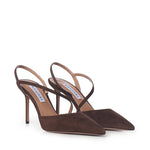 Pumps Dynasty in suede DYNMIDP0 SUEESP AQUAZZURA 