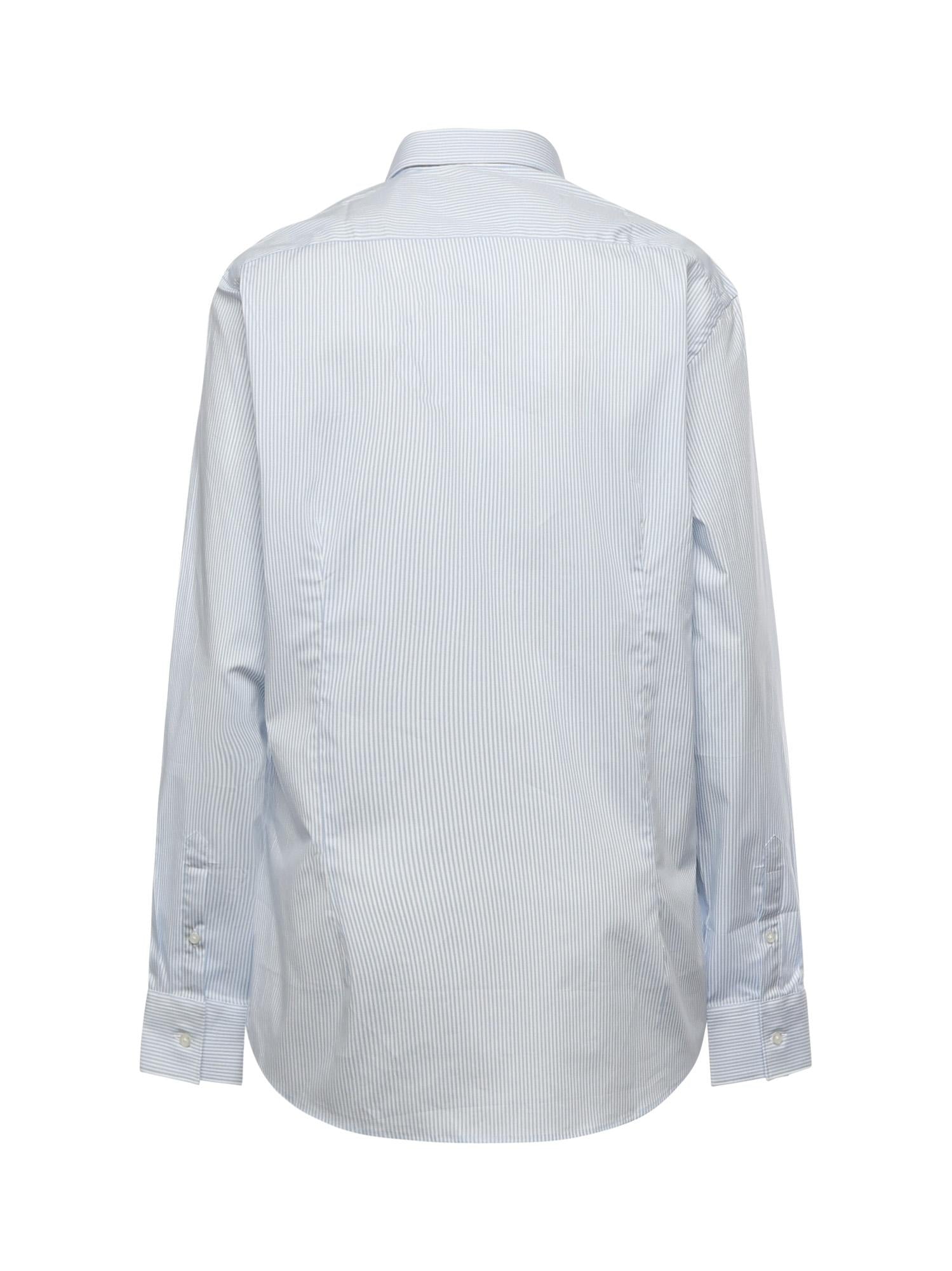 Camicia in cotone QF5097 T4354M9801 LIU JO 