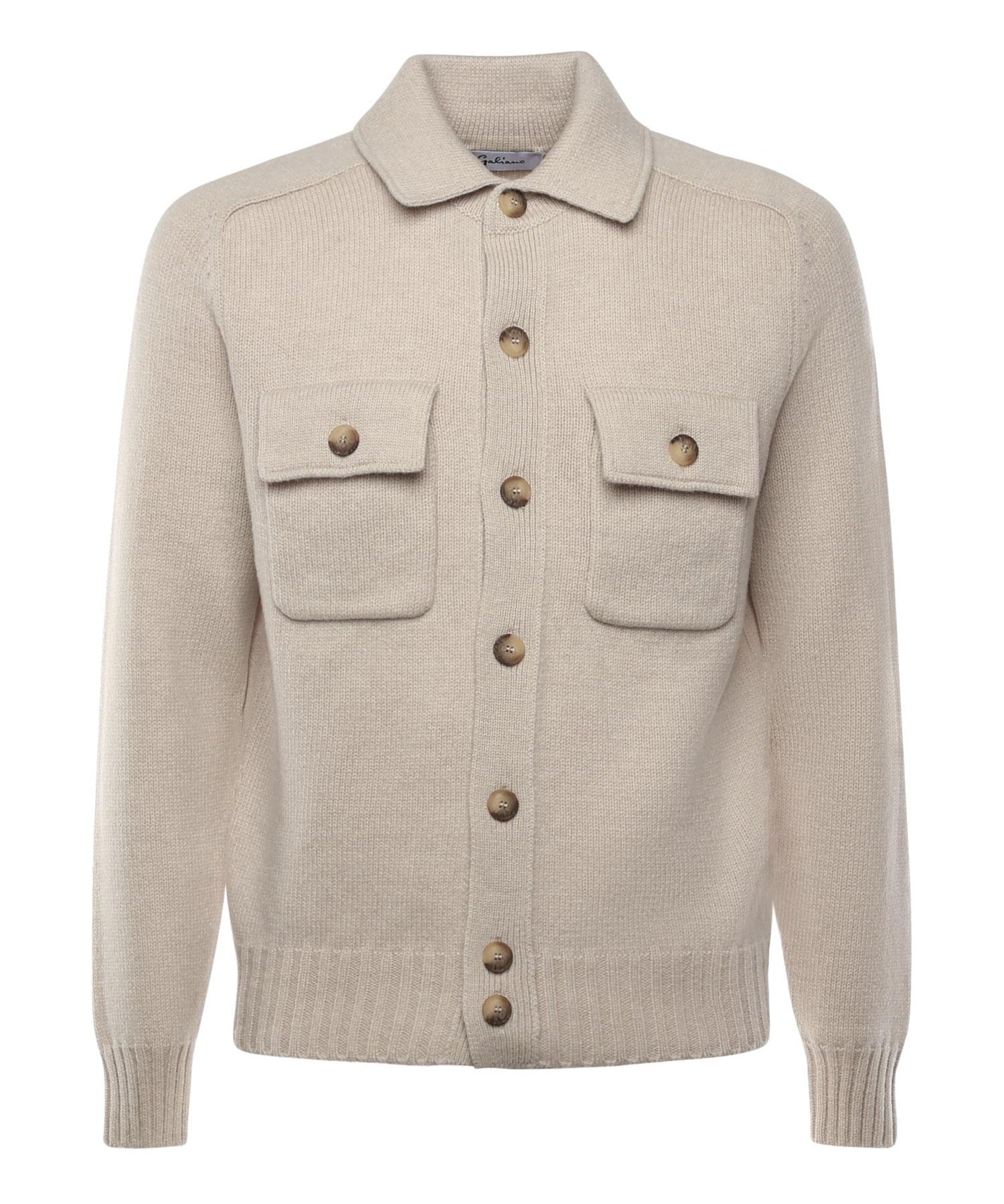 Overshirt in lana vergine 3109 25079054 GALIANO 