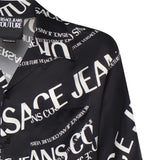 Camicia in twill di viscosa con stampa 80GAL2B0 NS772L01 VERSACE JEANS COUTURE 