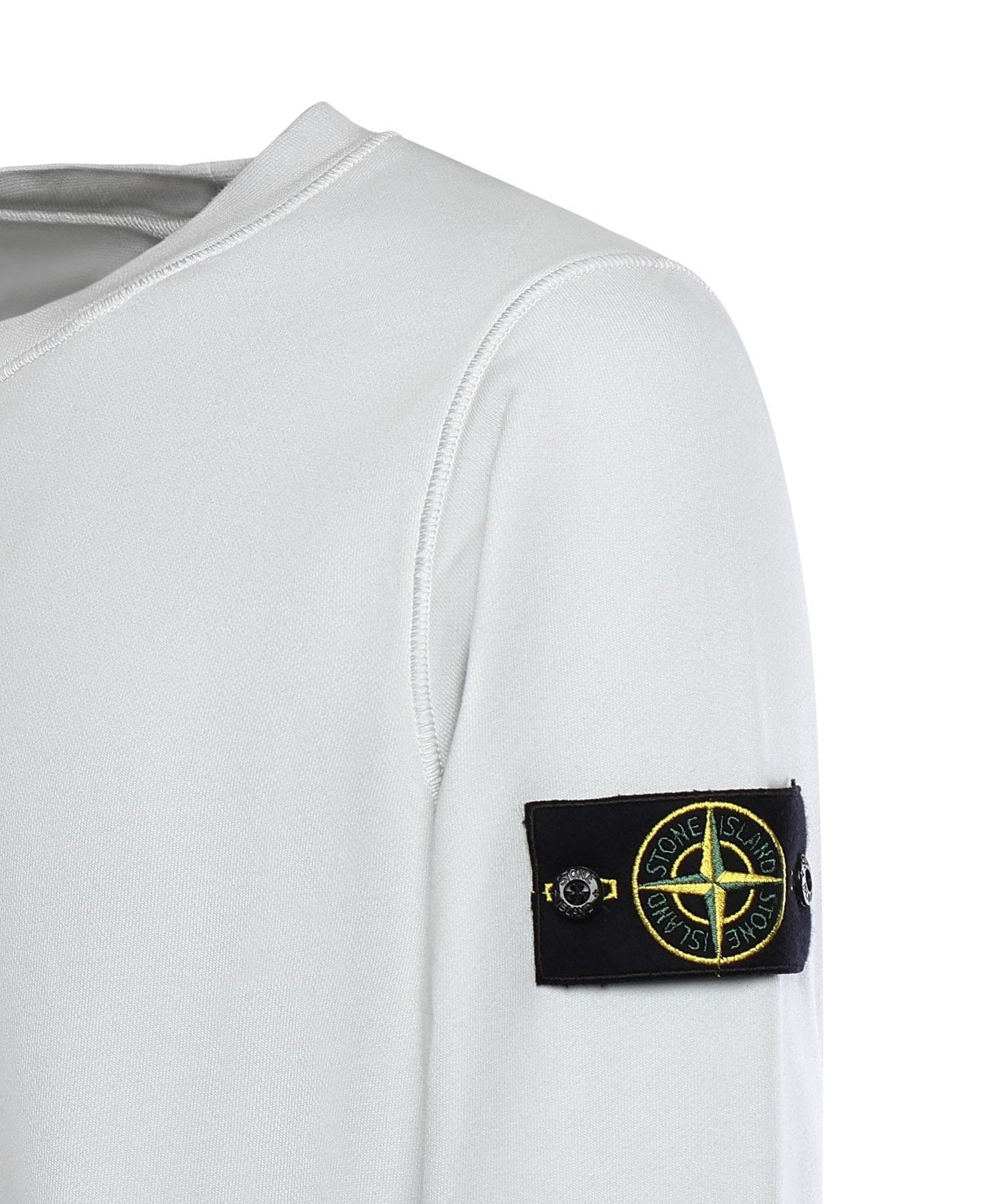 Felpa in cotone con logo L1S156100060 S0051V0041 STONE ISLAND 