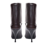 Stivaletti niki in pelle liscia 801393 AADV22245 SAINT LAURENT 