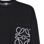 Maglia Anagram in cotone con tasca H526Y14KKI 1102 LOEWE 