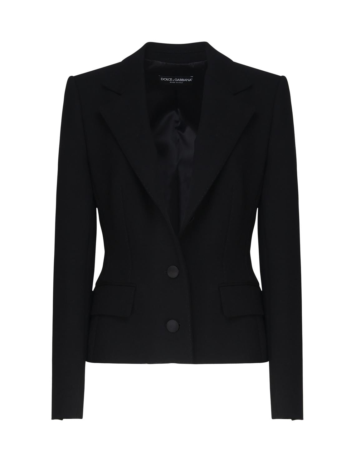 Giacca Dolce monopetto in lana F27AWT FUBF1N0000 DOLCE & GABBANA 