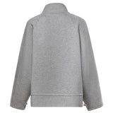 Giacca scuba half zip con logo 116241 1472 ROTATE 