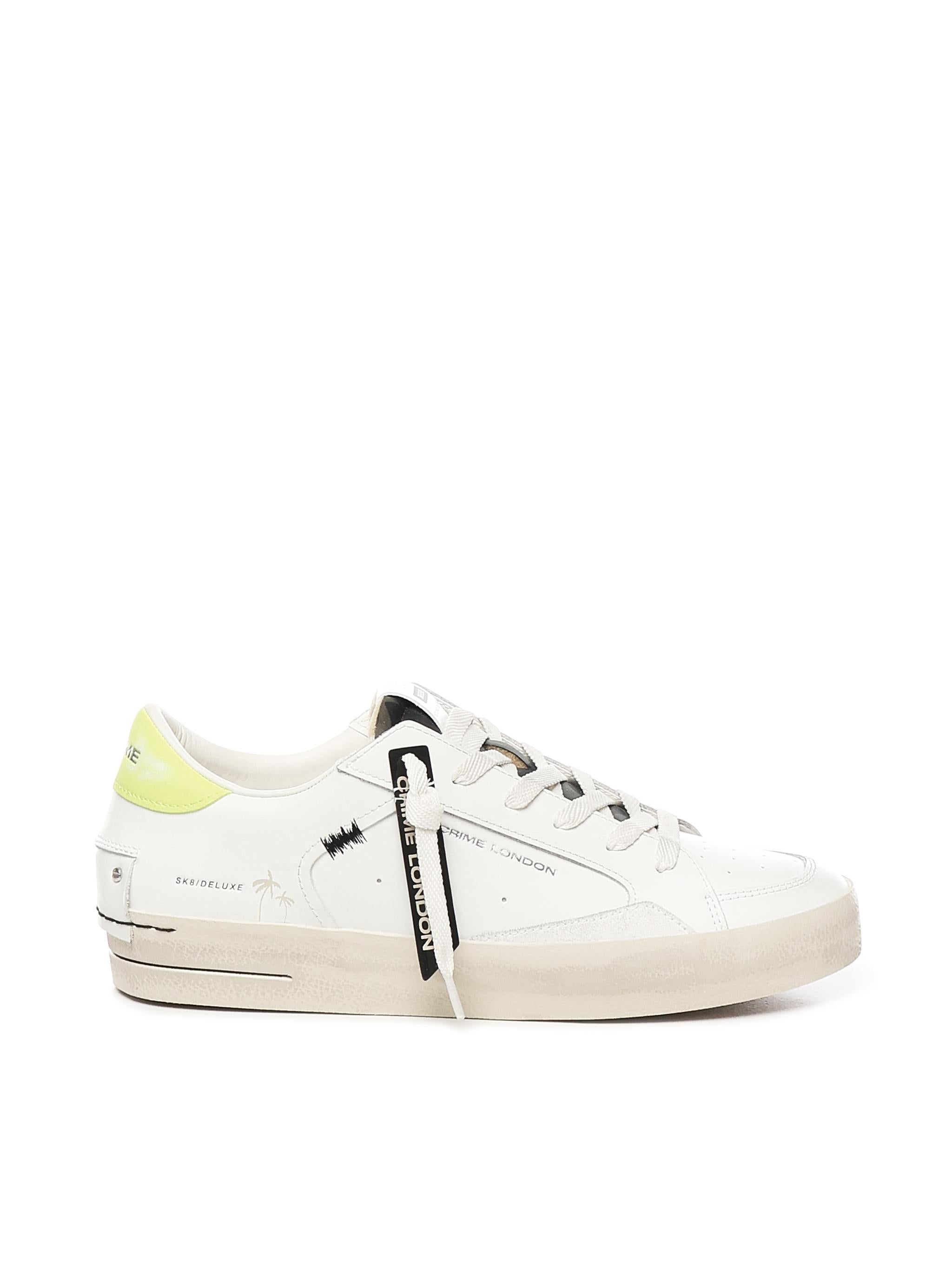 Sneakers SK8 Deluxe 14108PP7 WHITE CRIME LONDON 