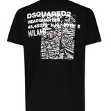 T-shirt con stampa S74GD1338 D20020900 DSQUARED2 