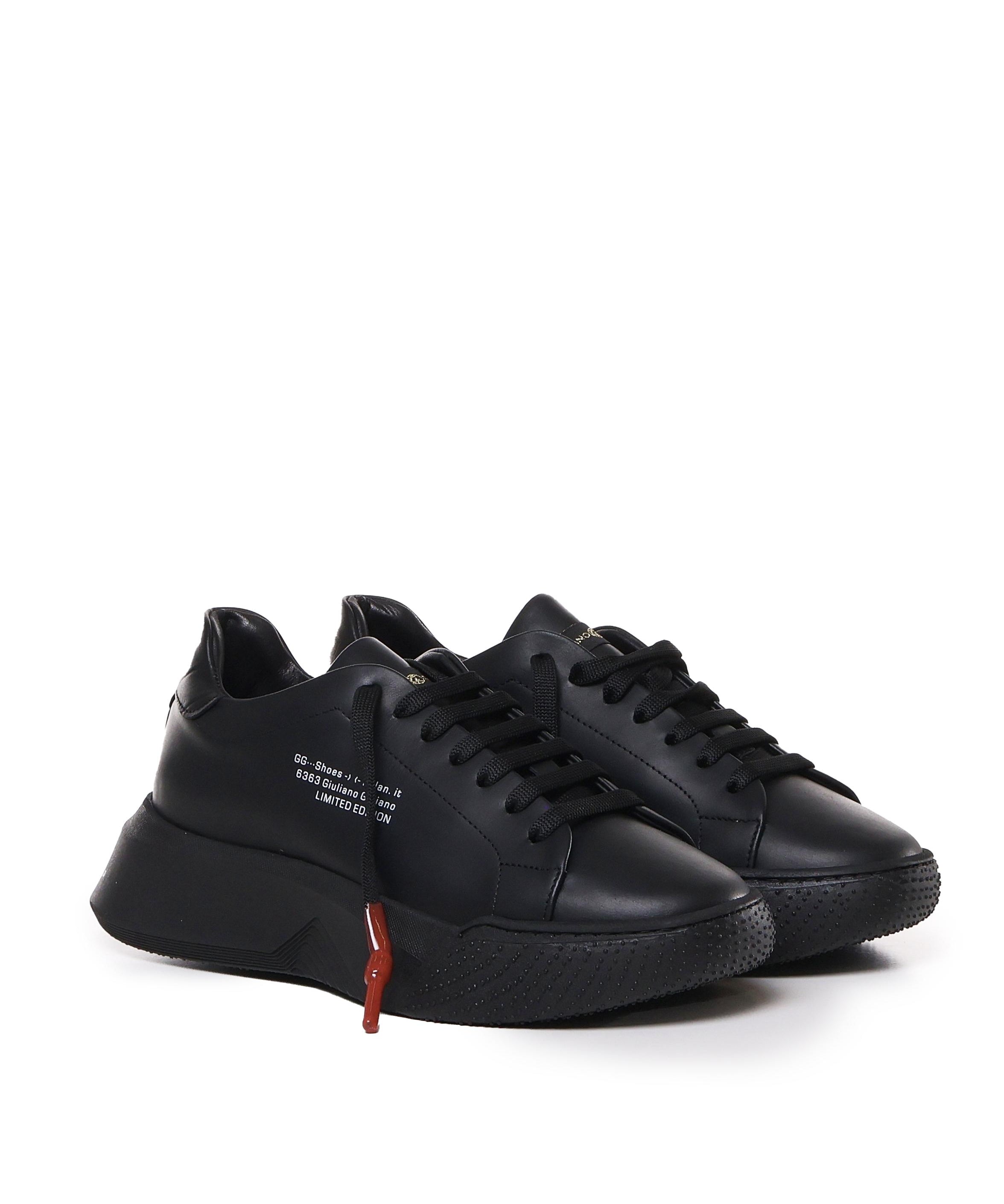 Sneakers Nemesis in nappa NEMESIS2 NAPPABLACK GIULIANO GALIANO 