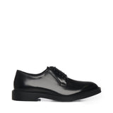 Derby in pelle<BR/> 23050 NERO ANTICA CUOIERIA 