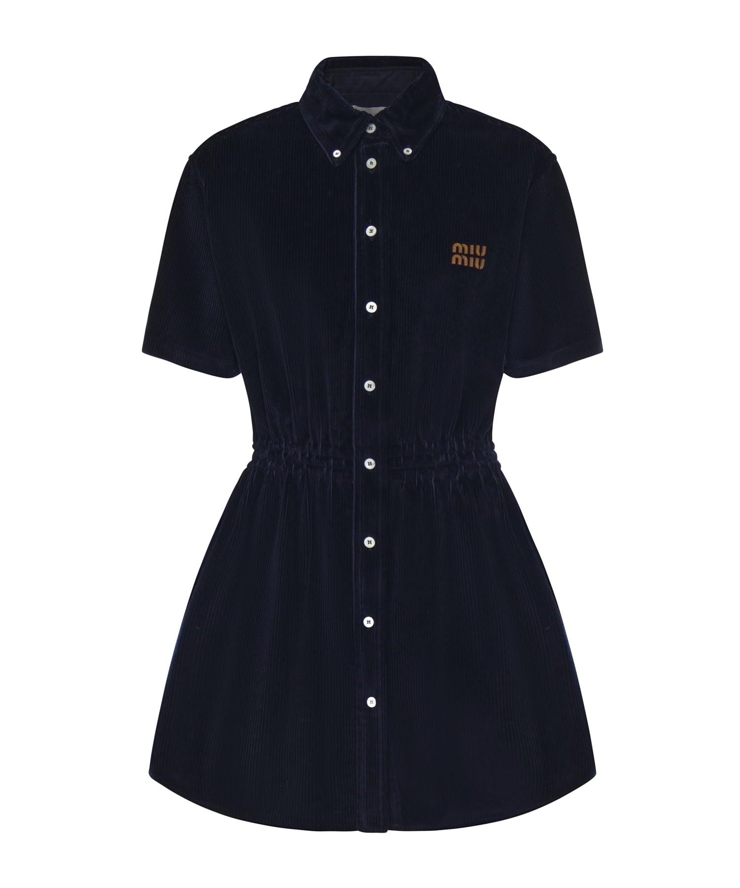 Abito in velluto a coste MF6133 18SZF0008 MIU MIU 
