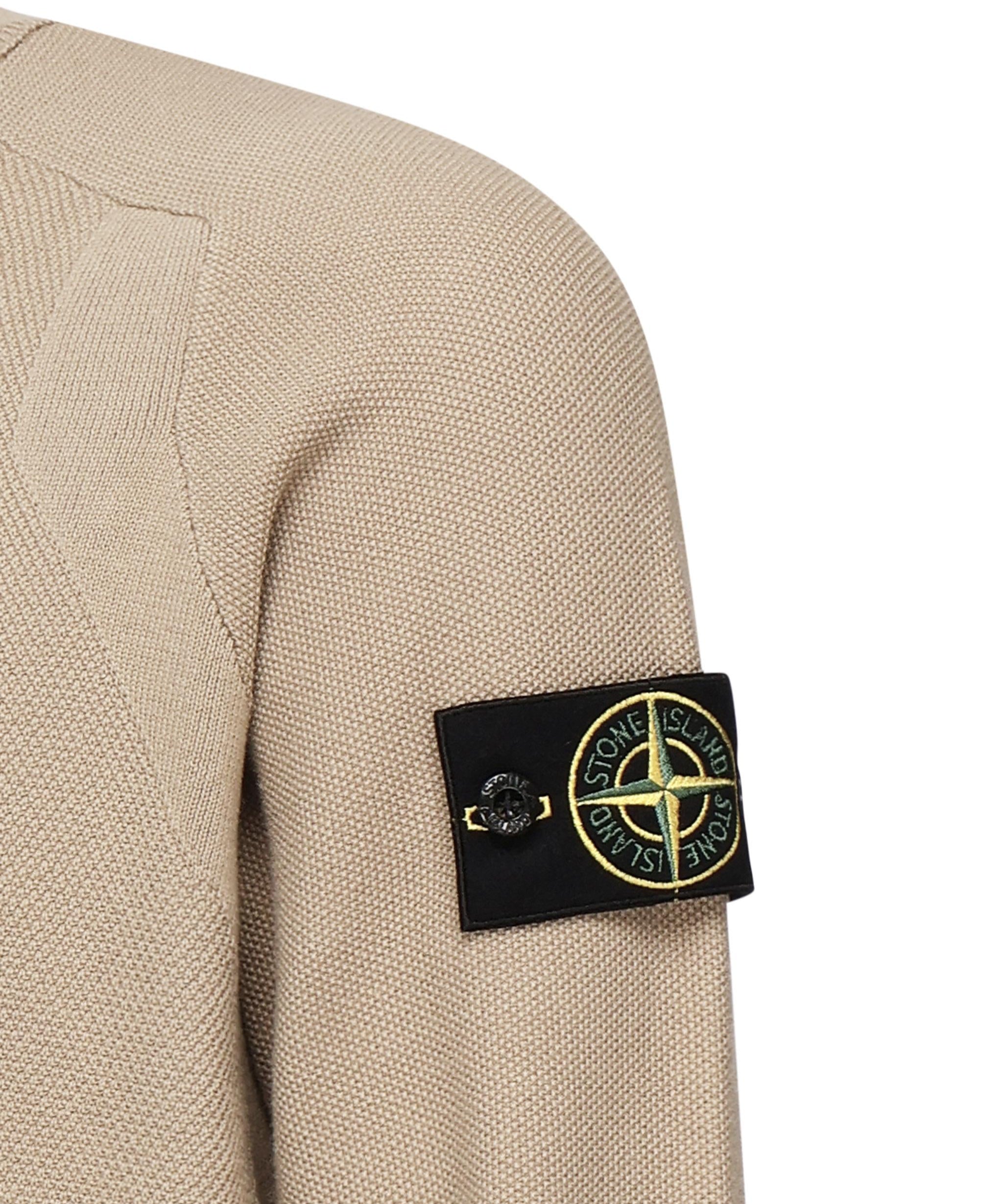 Maglione girocollo dal taglio ampio con dettagli a coste K1S155100036 S00B5V0094 STONE ISLAND 