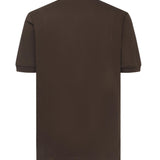 T-shirt in puro cotone BOB KAKI GIULIANO GALIANO 